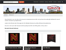 Tablet Screenshot of amg.savvyclevelanddeals.com